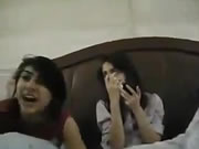 巴基斯坦大學兩個女生在網絡直播